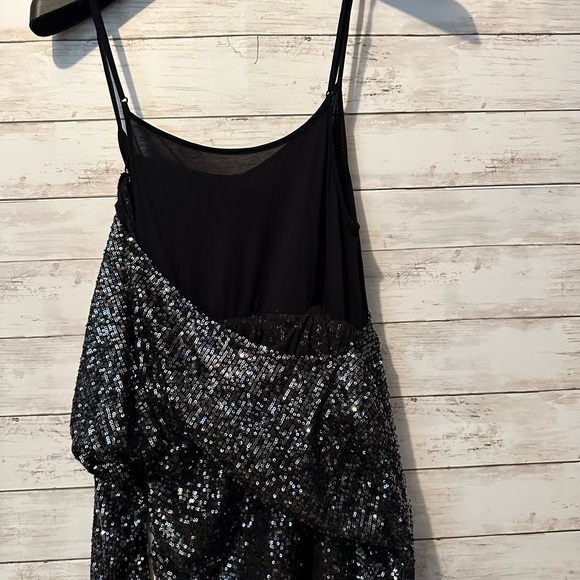 Free people Giselle Sequins minidress Black Size M - Picture 8 of 9
